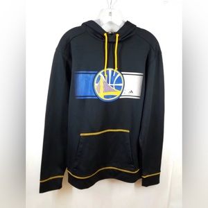 ADIDAS GOLDEN STATE WARRIORS HOODIE MENS SIZE S